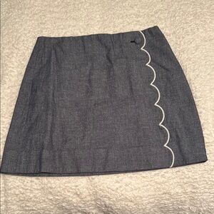 J. Crew skirt with scallop detail - size 6